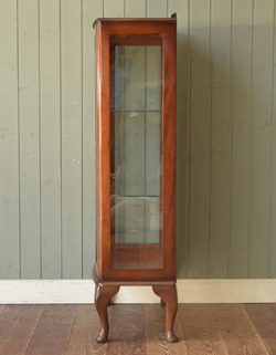 k-566-f アンティーク ガラスキャビネット