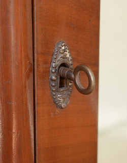 k-566-f アンティーク ガラスキャビネット