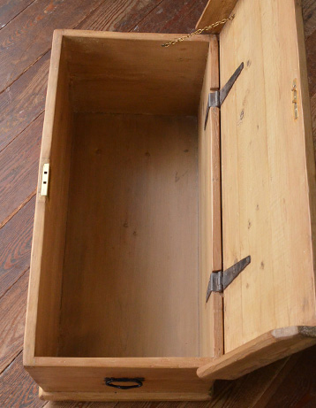 k-644-f アンティークブランケットボックス