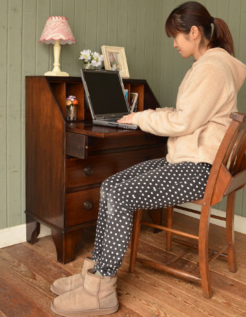 k-730k-f アンティークのビューロー