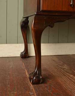 k-737k-f アンティークビューローブックケースの脚