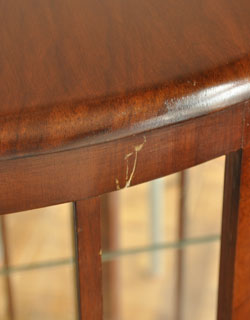 q-290-f アンティークウォッシュスタンドの扉内