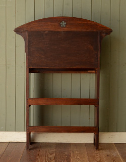 k-795-f アンティークビューローの後ろ