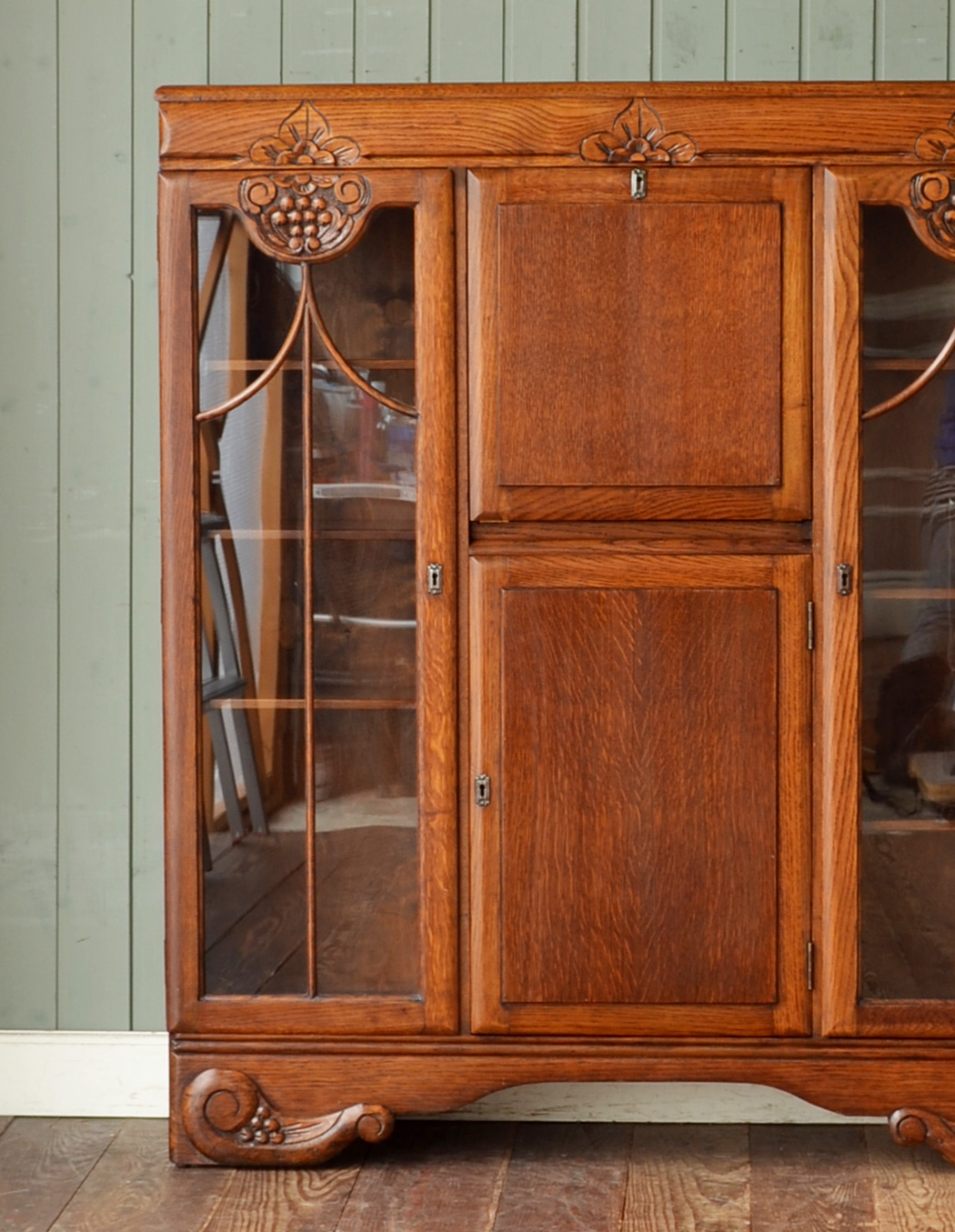 k-797-f アンティークサイドバイサイドのアップ