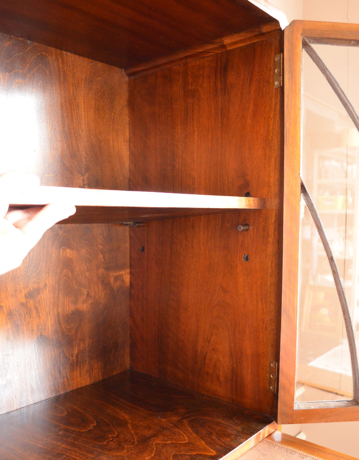 k-826-f アンティークキャビネットの棚板