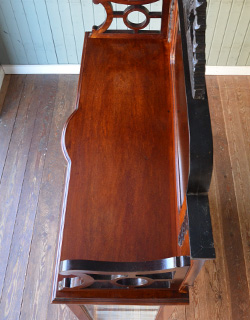 k-881-f アンティークパーラーキャビネットの天板