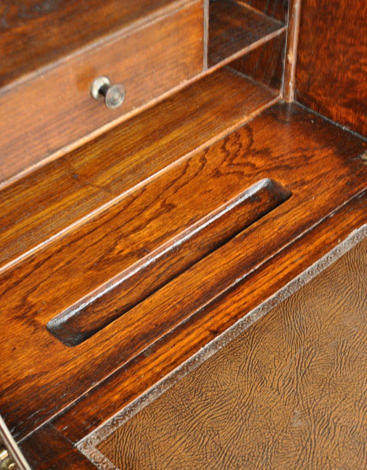 k-882-f アンティークサイドバイサイドのペン置き