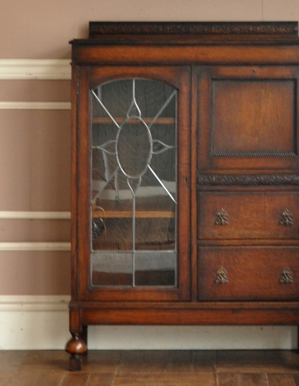 k-882-f アンティークサイドバイサイドのアップ