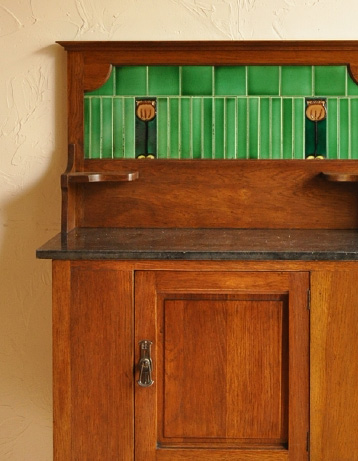 k-916-f アンティークウォッシュハンドスタンドのアップ