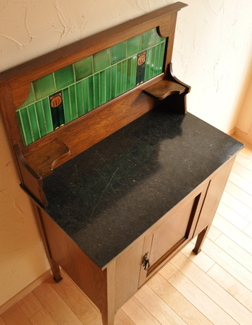 k-916-f アンティークウォッシュハンドスタンドの天板