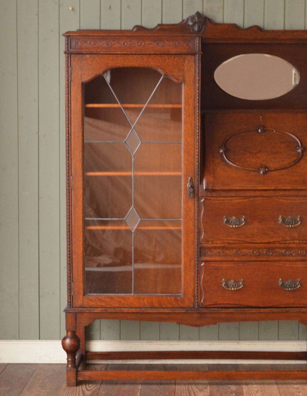 k-941-f アンティークサイドバイサイドのアップ