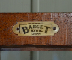 k-954-f アンティークガラスキャビネットのタグ