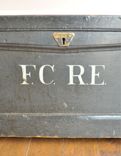 座って、使って、収納バッチリ。アンティークブランケットＢＯＸ