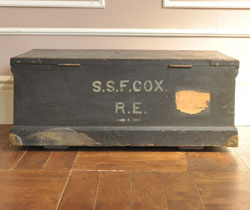 座って、使って、収納バッチリ。アンティークブランケットＢＯＸ