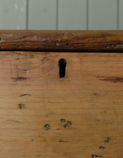 座って、使って、収納バッチリ。アンティークブランケットBOX