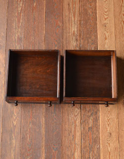 m-263-f アンティークサイドボードの引き出し内