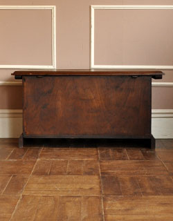 m-266-f アンティークブランケットボックスの後ろ