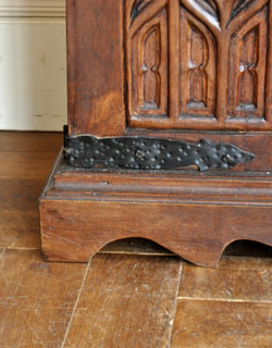 m-266-f アンティークブランケットボックスの脚