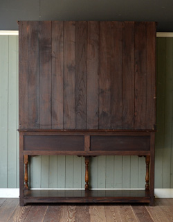 m-268-f アンティークドレッサーの後ろ