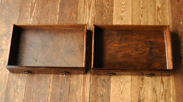 m-310-f アンティークサイドボードの引き出し