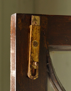 m-313-f アンティークガラスショーケースのストッパー