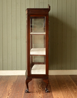 m-313-f アンティークガラスショーケースの横