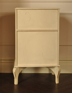 m-329-f アンティークベッドサイドキャビネットの後ろ