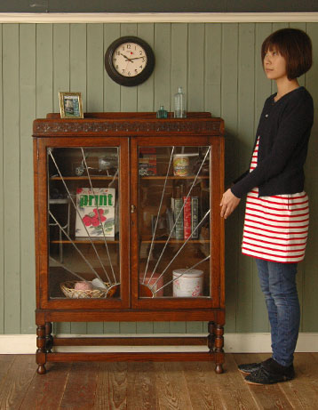 アンティークブックケース