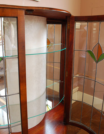 q-176-f アンティークショーケース