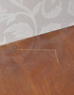 q-204-f アンティーク ガラスキャビネット