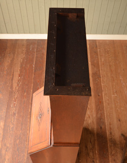 q-248-f アンティークのビューローブックケース