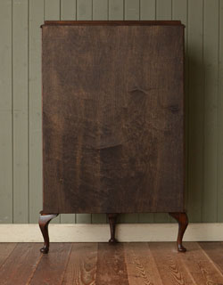 q-250-f アンティーク ガラスキャビネット