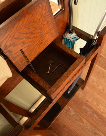 q-277-f アンティークホールスタンド