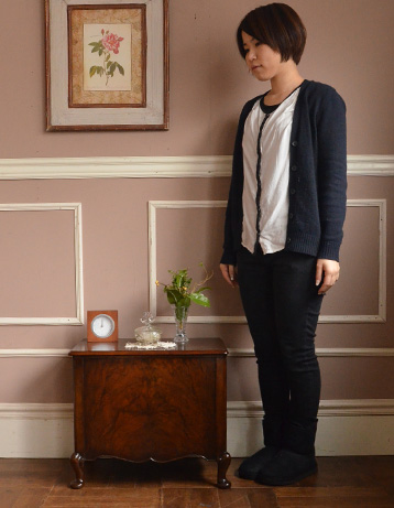 q-278-f アンティーク ブランケットボックス