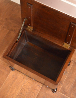 q-278-f アンティークブランケットボックス