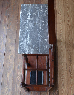 q-293-f アンティークホールスタンドの天板