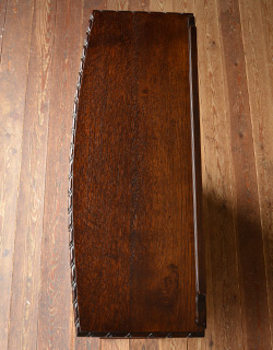 q-302-f アンティークガラスキャビネットの天板