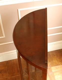 q-308-f アンティークガラスキャビネットの天板