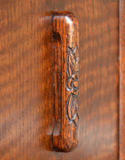 q-318-f アンティークビューローの取っ手