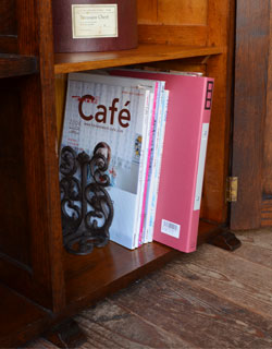 q-318-f アンティークビューローの棚板