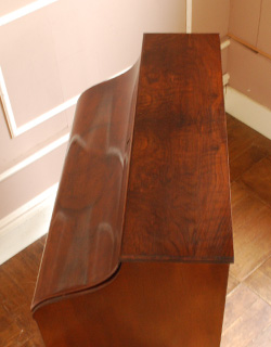 q-343-f アンティークビューローの天板