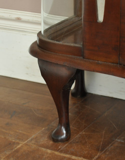 q-379-f アンティークガラスショーケースの脚