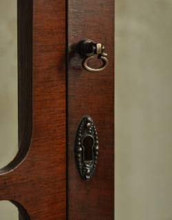 q-379-f アンティークガラスショーケースの取っ手