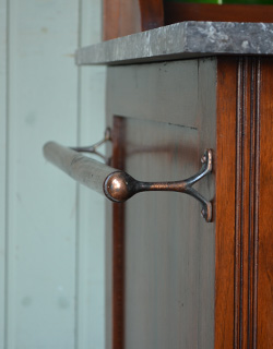 q-384-f アンティークウォッシュスタンドのタオル掛け