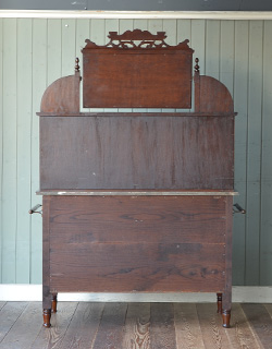 q-384-f アンティークウォッシュスタンドの後ろ