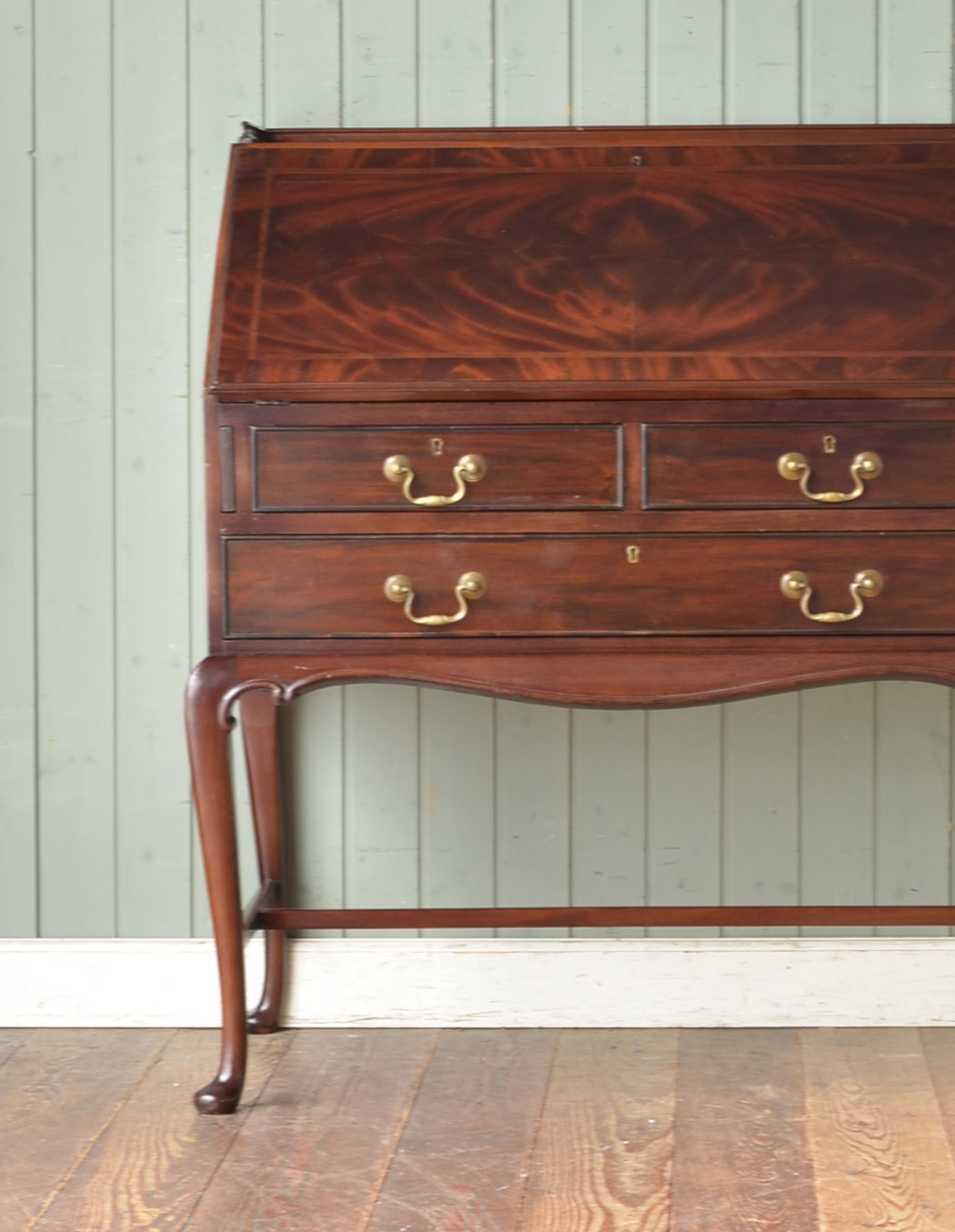 q-408-f アンティークビューローのアップ