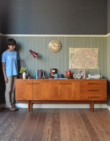 x-442-f アンティークサイドボード