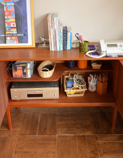 x-520-f アンティークサイドボード（マッキントッシュ）の扉内