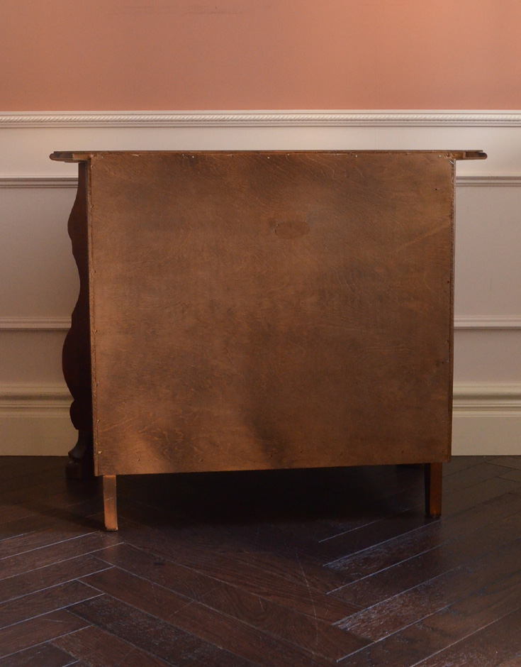 j-1154-f アンティークチェストの後ろ