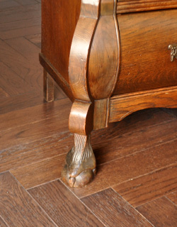 j-1164-f アンティークチェストの脚